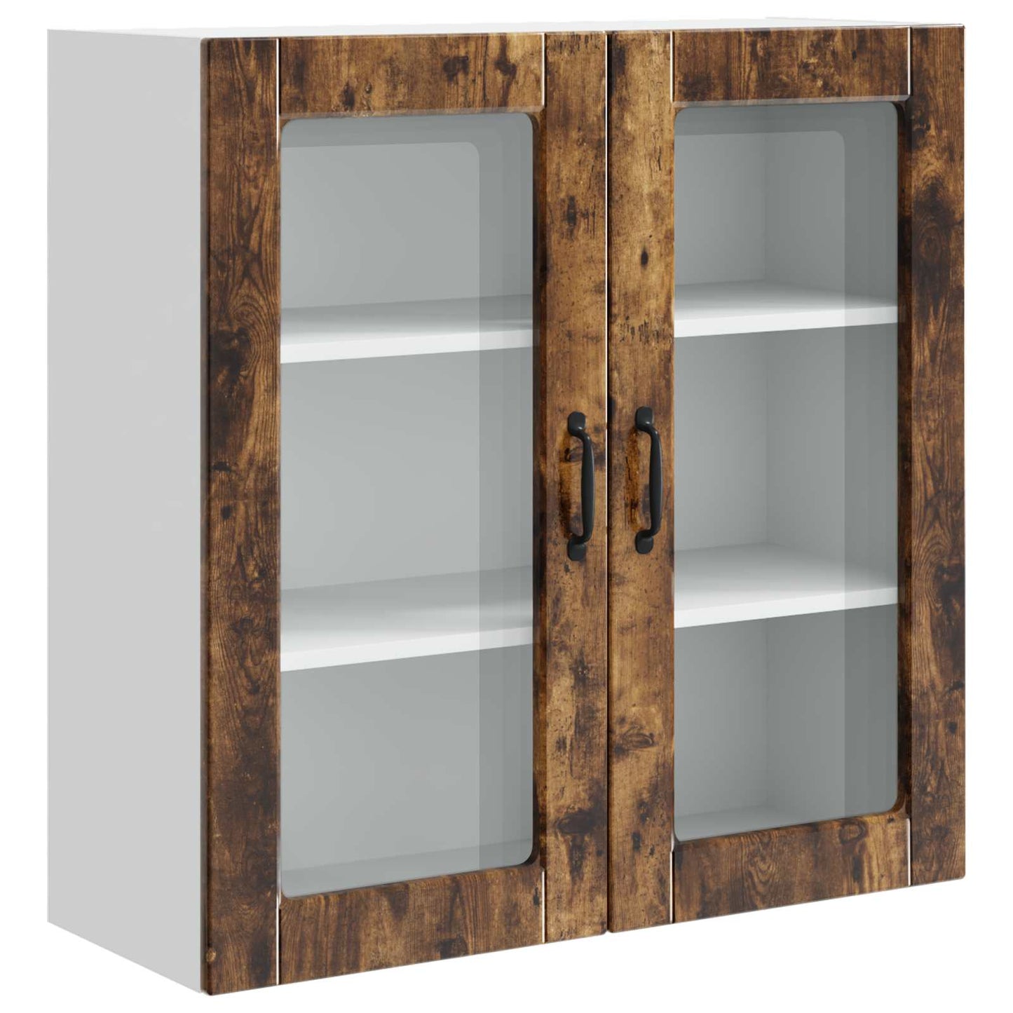 Væglågskab PORTO Røget eg 80 x 31 x 80 cm Konstrueret træ