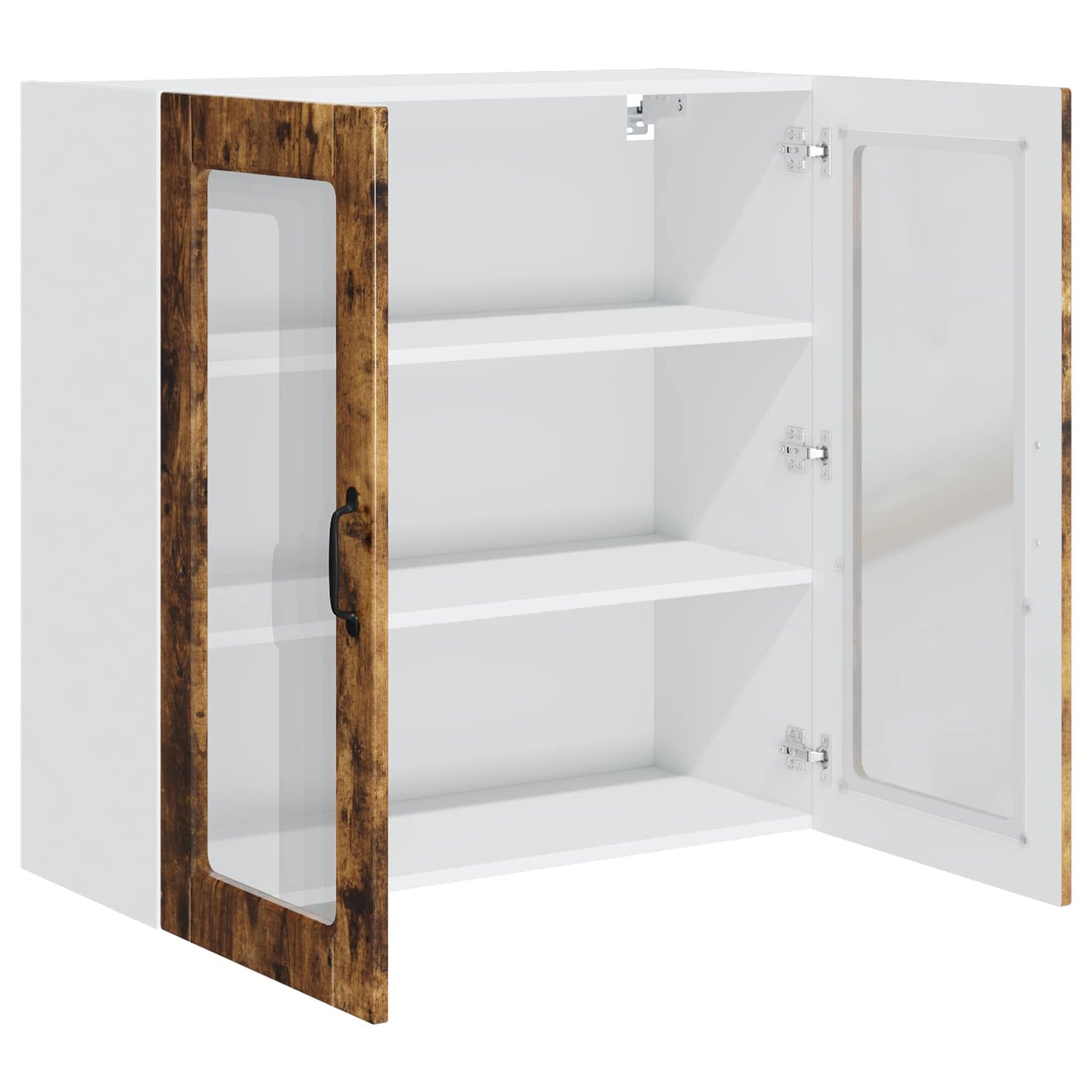 Væglågskab PORTO Røget eg 80 x 31 x 80 cm Konstrueret træ
