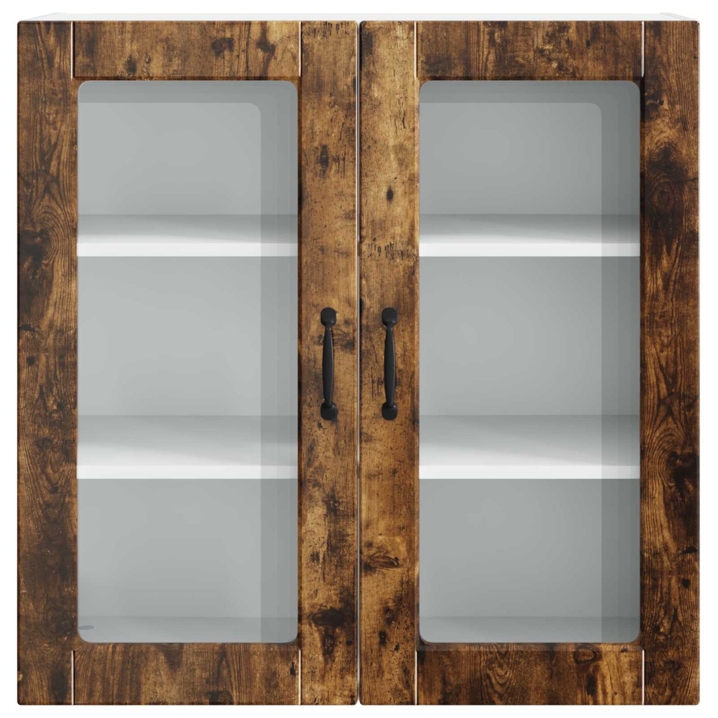 Væglågskab PORTO Røget eg 80 x 31 x 80 cm Konstrueret træ