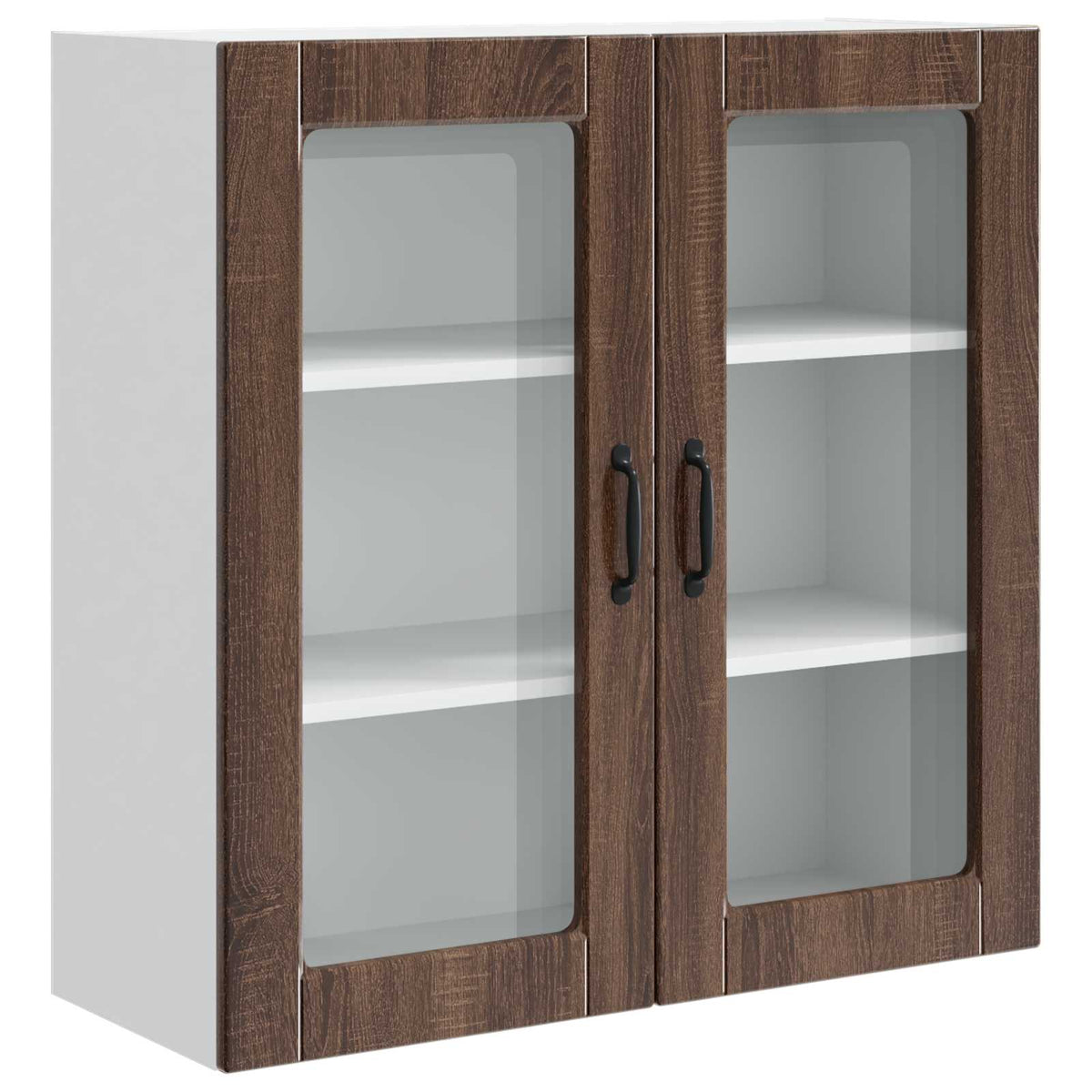 Væglågskab PORTO Brun eg 80 x 31 x 80 cm Konstrueret træ