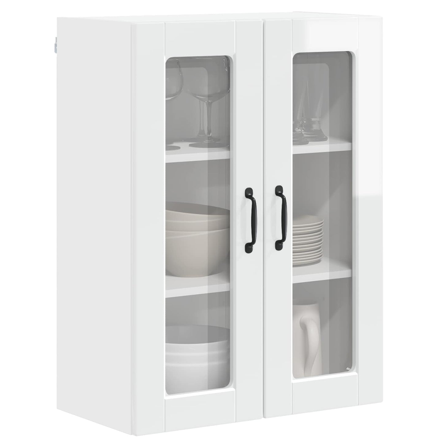 Væglågskab PORTO Høj gloss hvid 60 x 31 x 80 cm Konstrueret træ