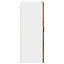 Væglågskab PORTO Røget eg 60 x 31 x 80 cm Konstrueret træ