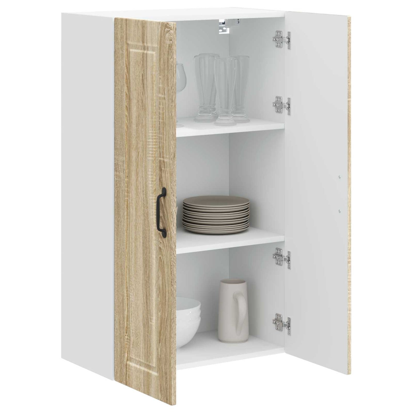 Vægskab PORTO Sonoma eg 60 x 31 x 100 cm Konstrueret træ