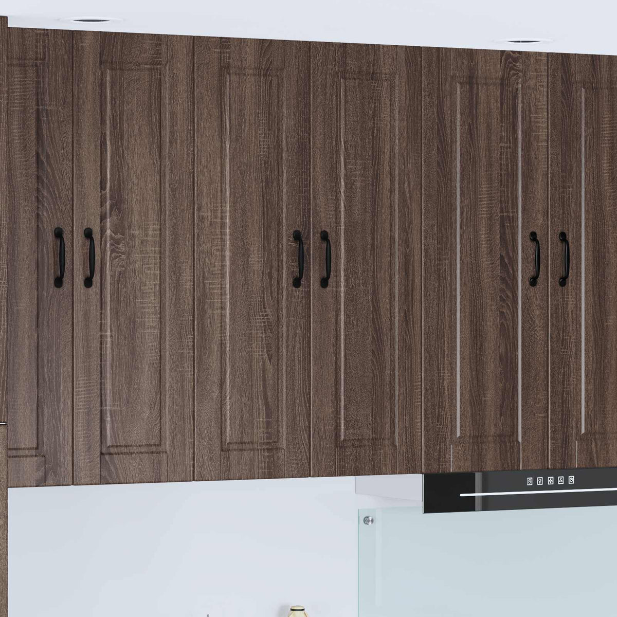 Vægskab PORTO Brun eg 60 x 31 x 100 cm Konstrueret træ
