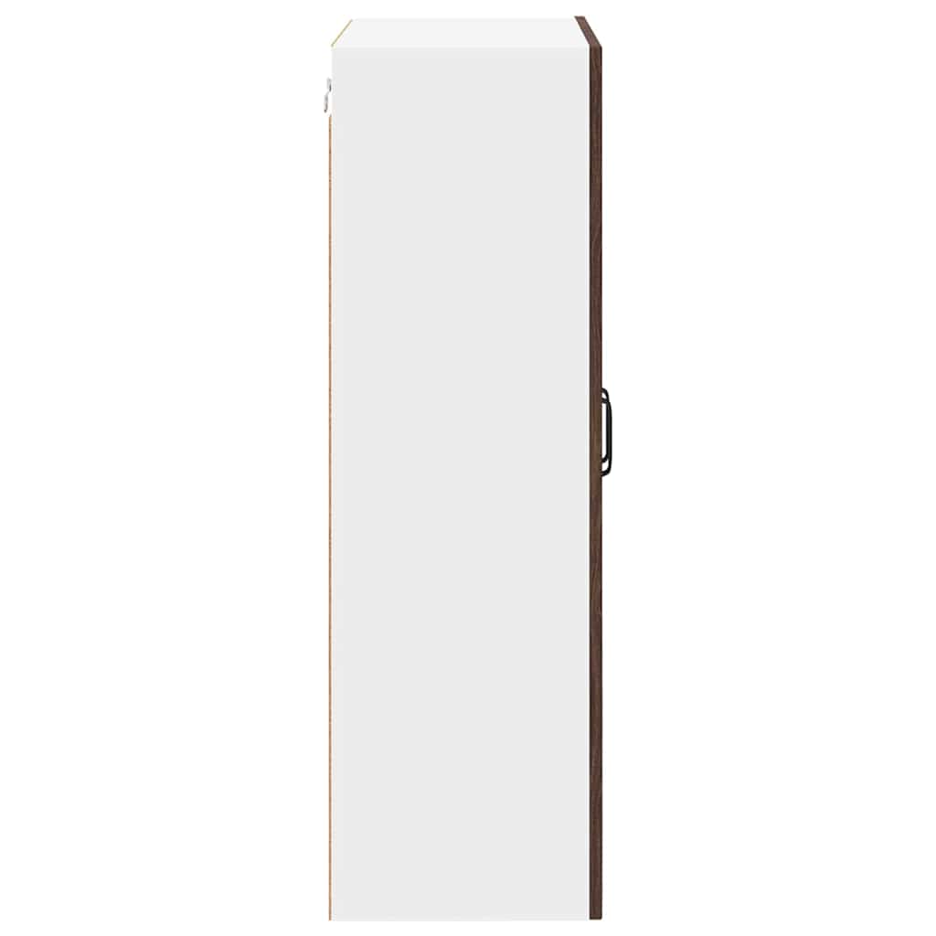 Vægskab PORTO Brun eg 60 x 31 x 100 cm Konstrueret træ