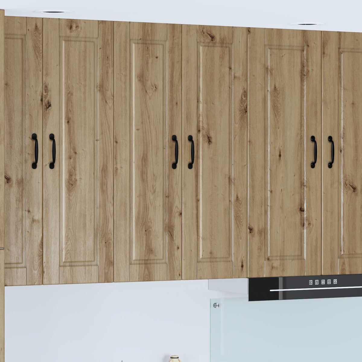 Vægskab PORTO Artisan Egetræ 60 x 31 x 100 cm Konstrueret træ