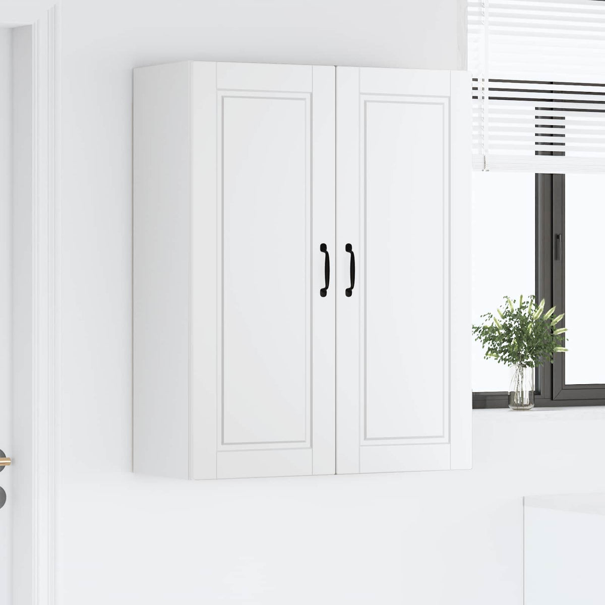 Vægskab PORTO Hvid 80 x 31 x 100 cm Konstrueret træ