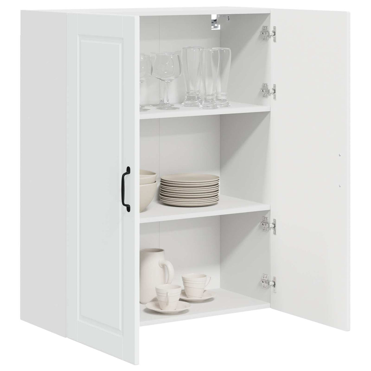 Vægskab PORTO Hvid 80 x 31 x 100 cm Konstrueret træ