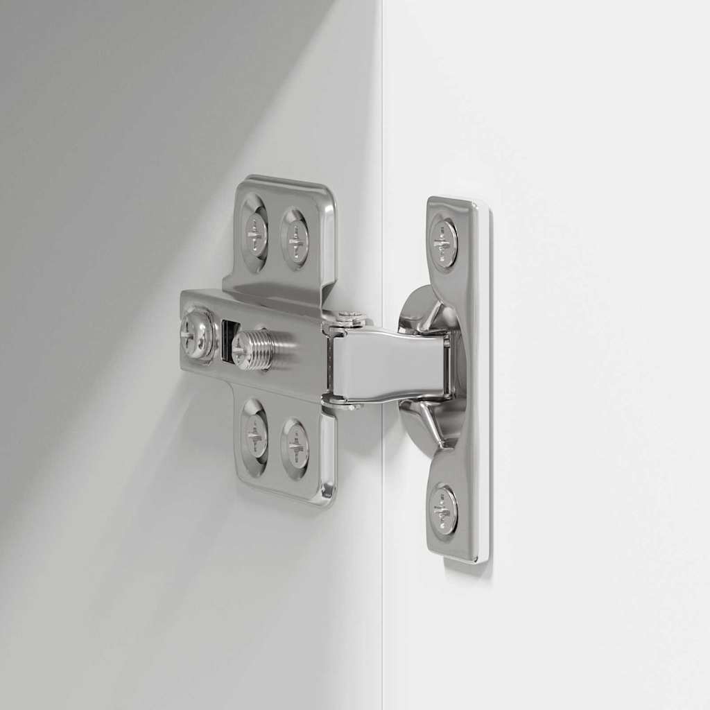 Vægskab PORTO Høj gloss hvid 80 x 31 x 100 cm Konstrueret træ