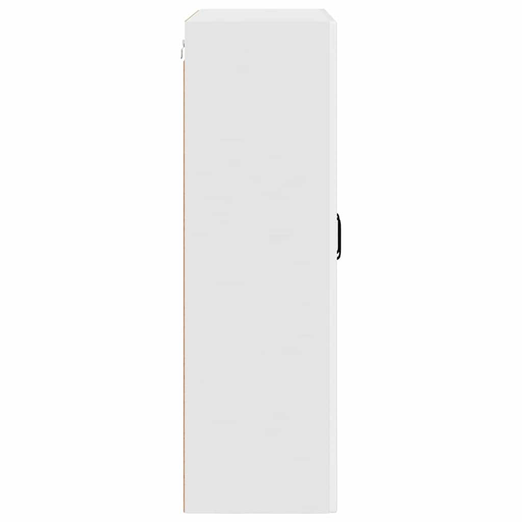 Vægskab PORTO Høj gloss hvid 80 x 31 x 100 cm Konstrueret træ