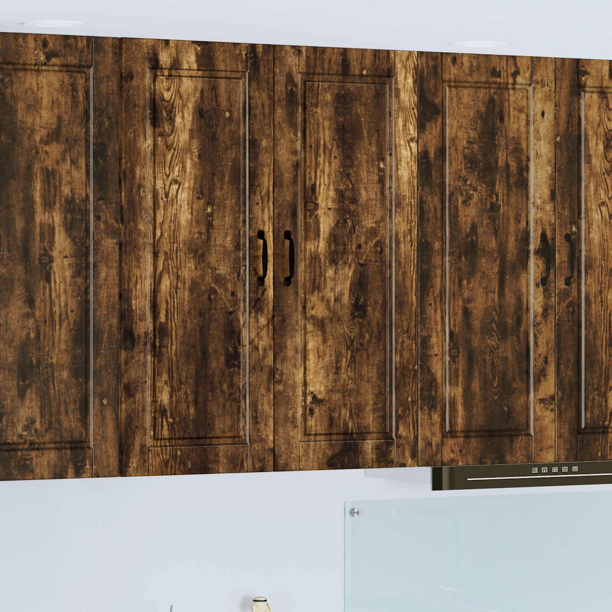 Vægskab PORTO Røget eg 80 x 31 x 100 cm Konstrueret træ