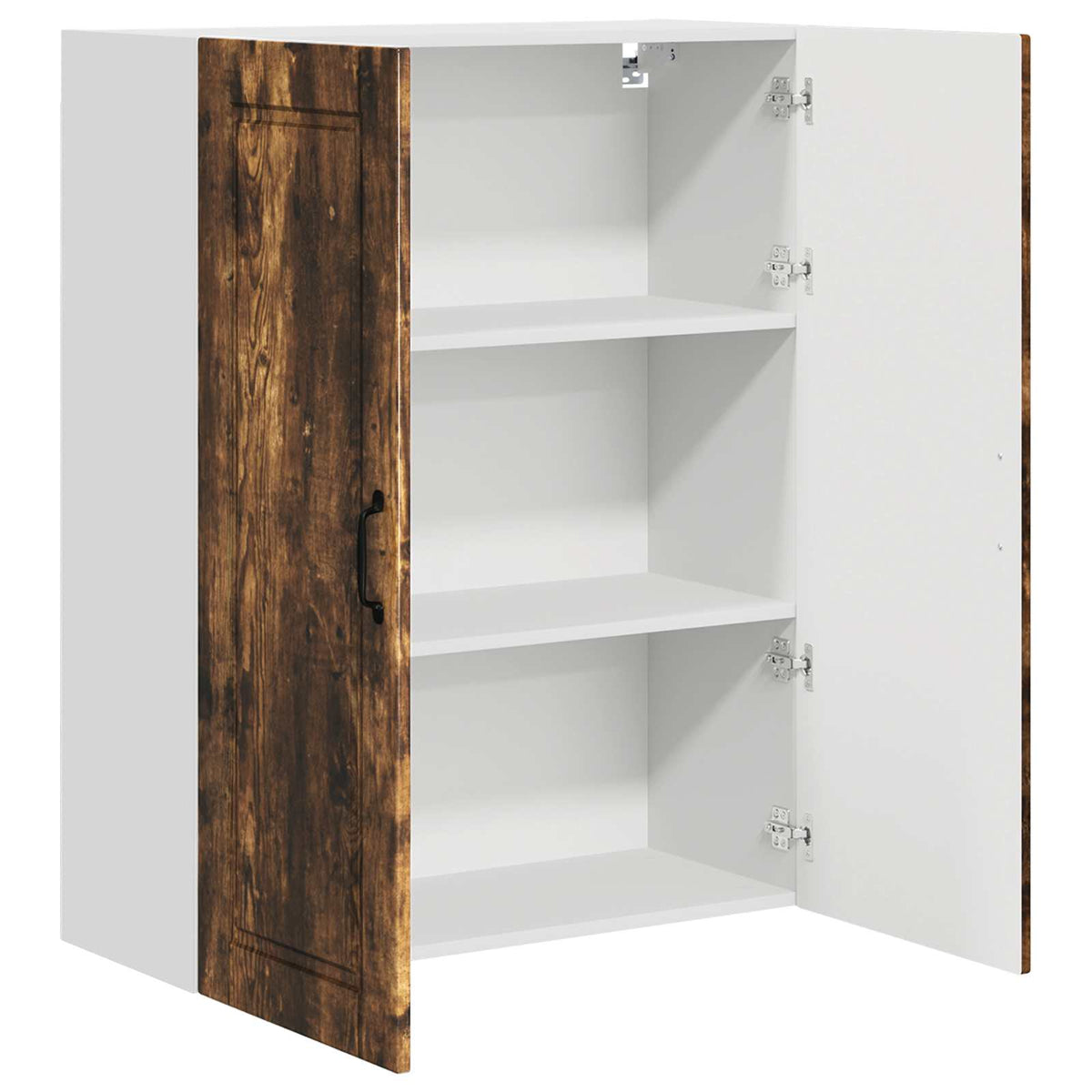 Vægskab PORTO Røget eg 80 x 31 x 100 cm Konstrueret træ