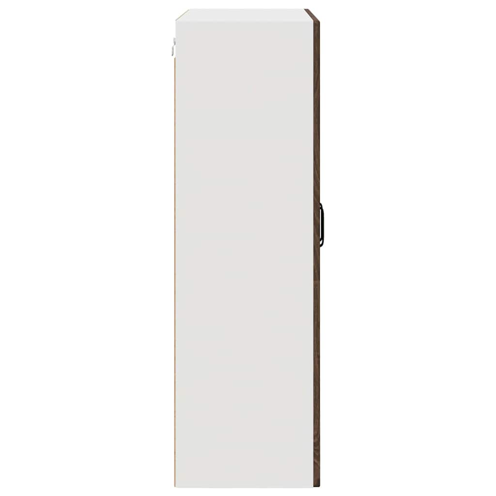 Vægskab PORTO Brun eg 80 x 31 x 100 cm Konstrueret træ