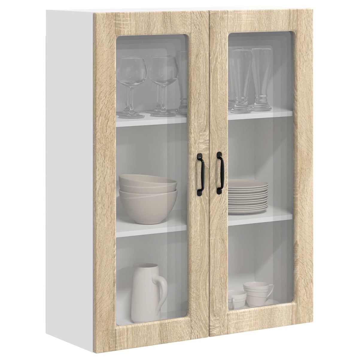 Væglågskab PORTO Sonoma eg 80 x 31 x 100 cm Konstrueret træ