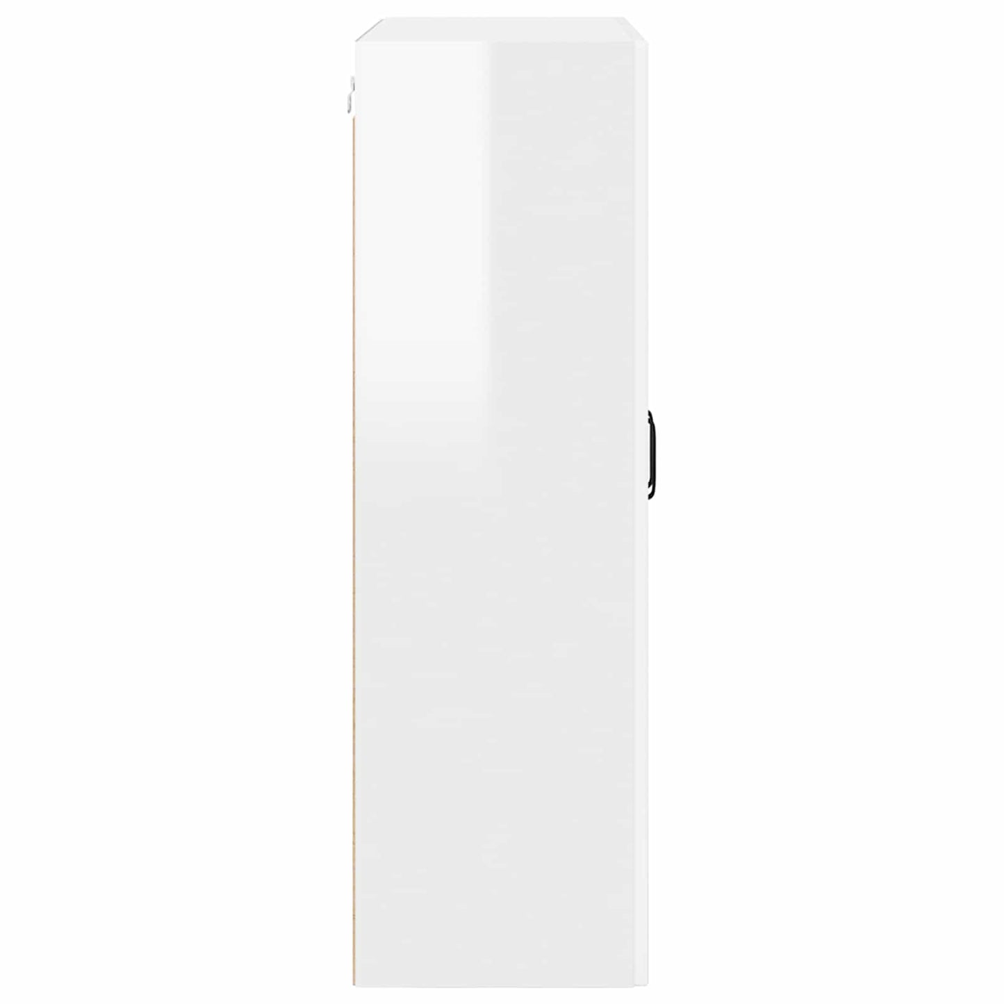 Væglågskab PORTO Høj gloss hvid 80 x 31 x 100 cm