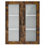 Væglågskab PORTO Røget eg 80 x 31 x 100 cm Konstrueret træ