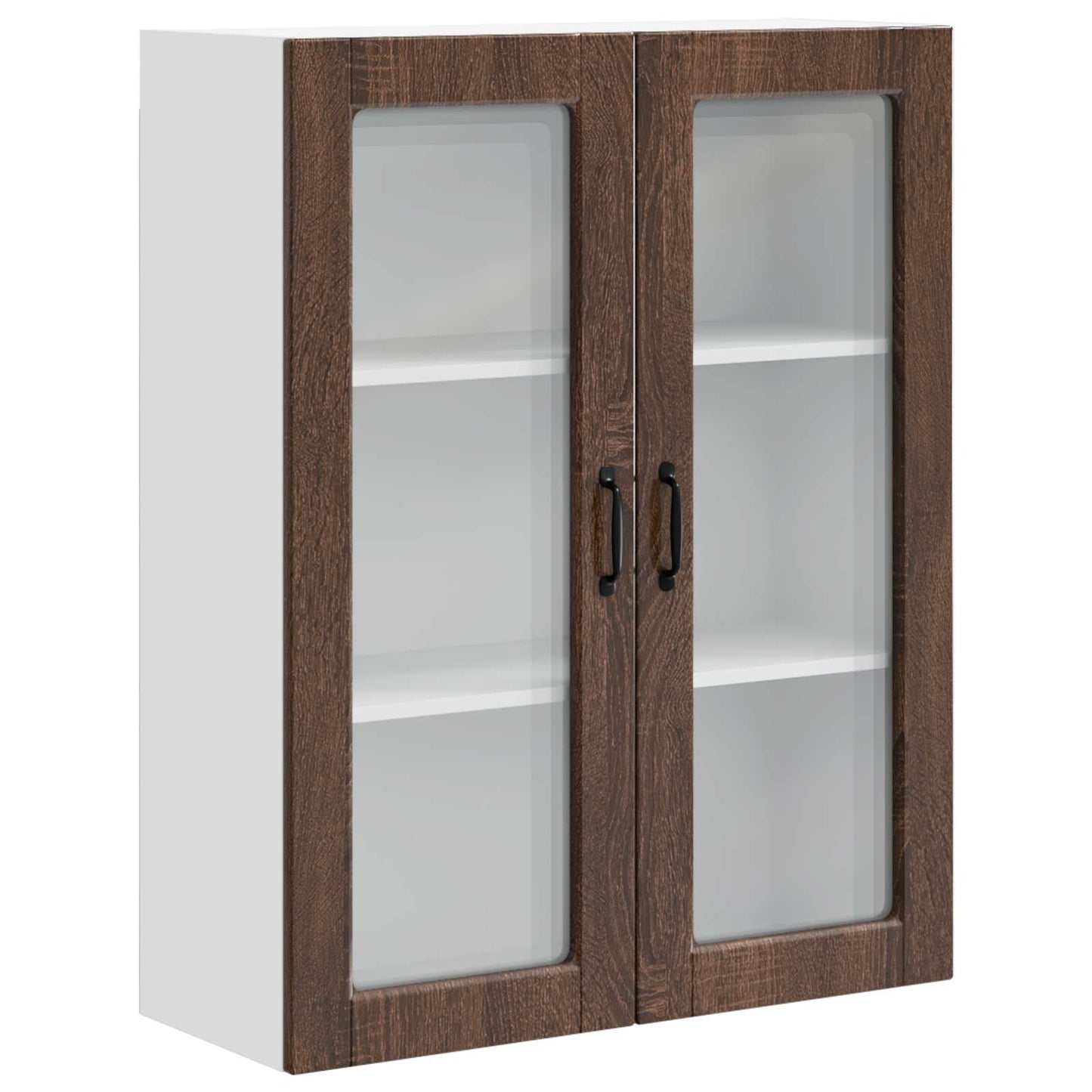 Væglågskab PORTO Brun eg 80 x 31 x 100 cm Konstrueret træ