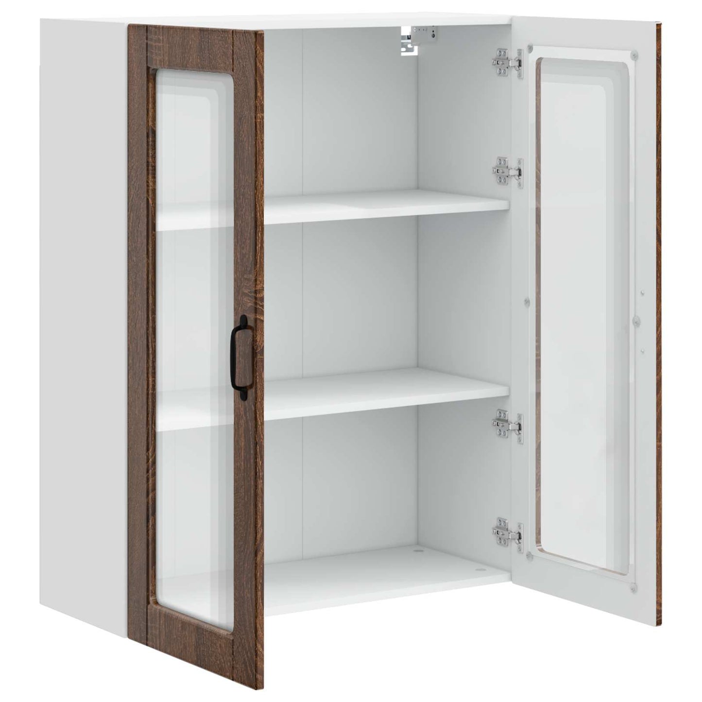 Væglågskab PORTO Brun eg 80 x 31 x 100 cm Konstrueret træ