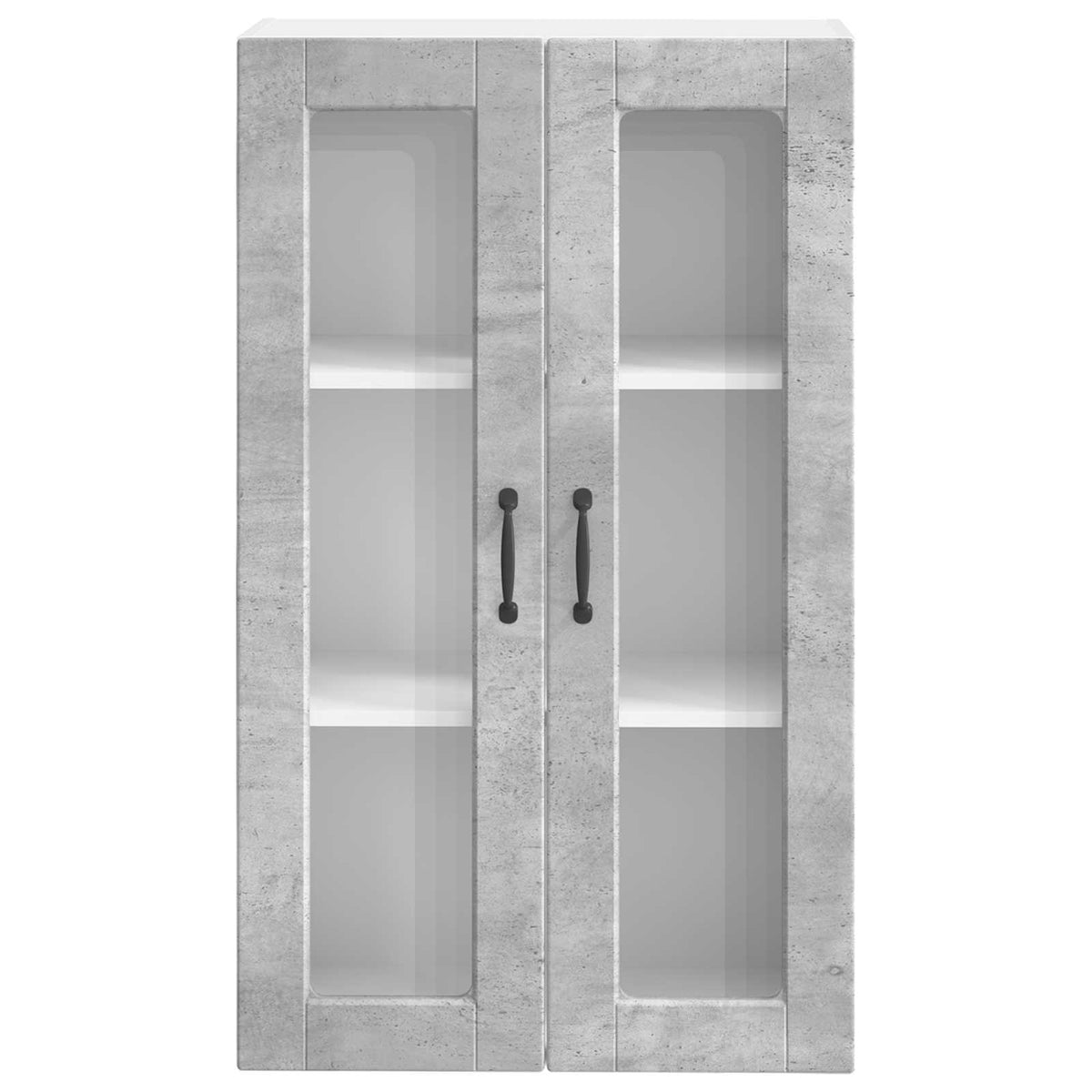 Væglågskab PORTO Beton Grå 60 x 31 x 100 cm Konstrueret træ