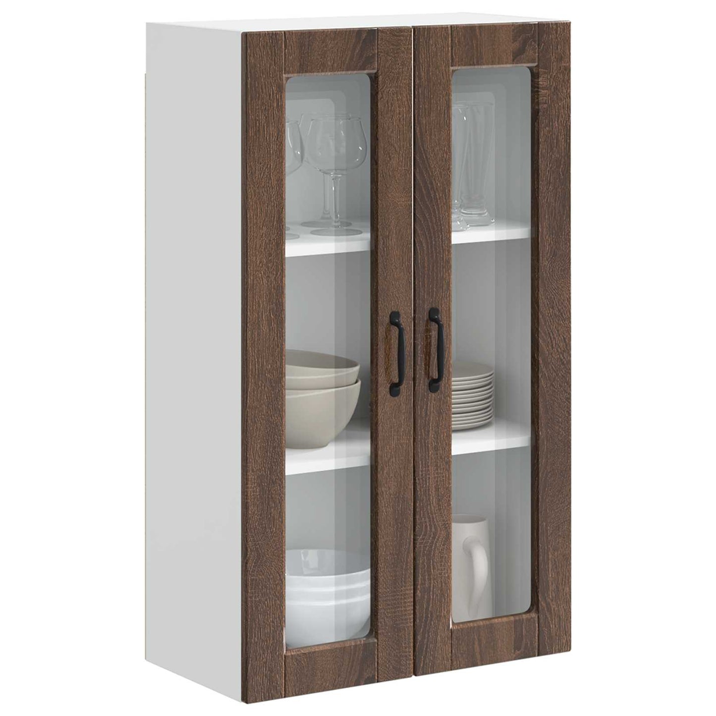 Væglågskab PORTO Brun eg 60 x 31 x 100 cm Konstrueret træ