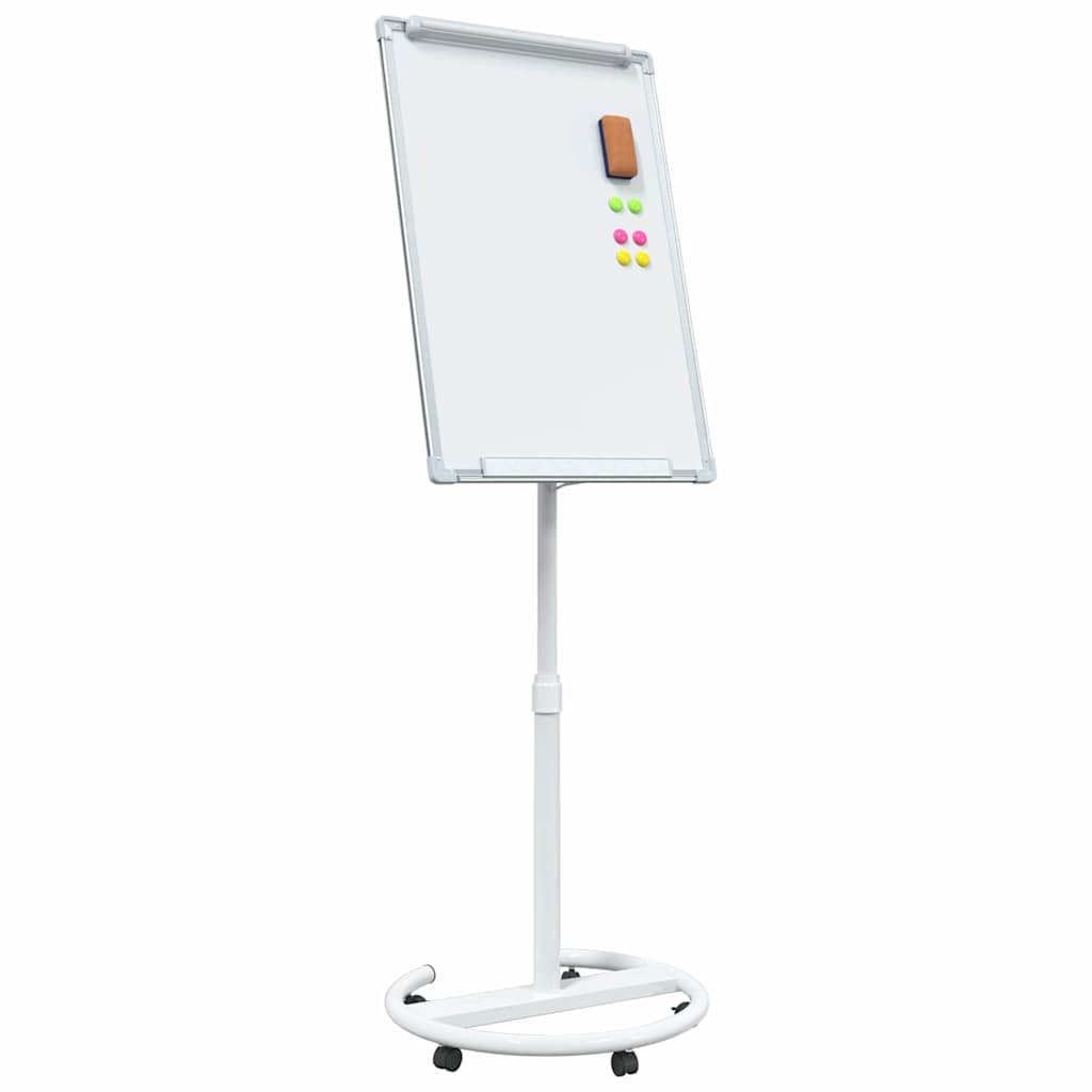Magnetisk whiteboard Grå og Hvid 62 x 62,5 x 197 cm EPS