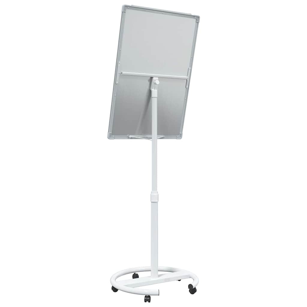 Magnetisk whiteboard Grå og Hvid 62 x 62,5 x 197 cm EPS