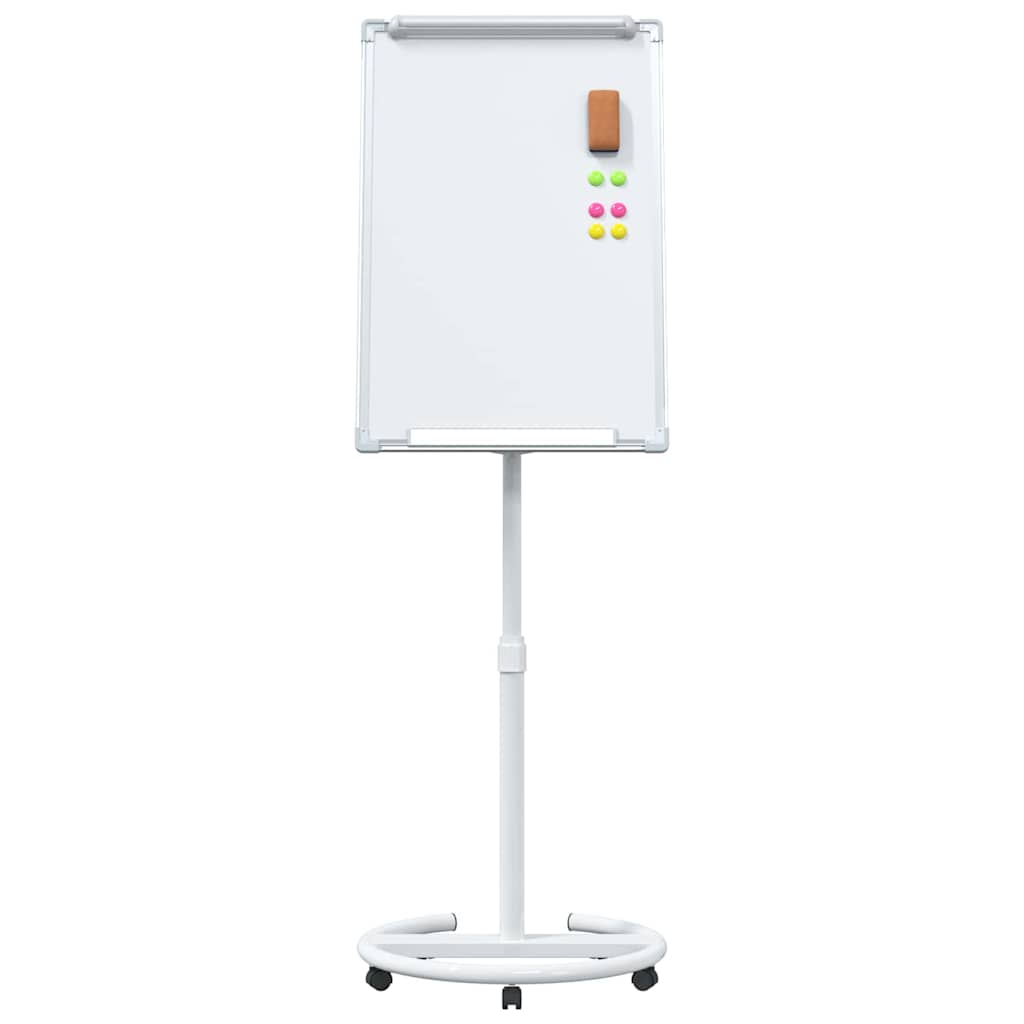 Magnetisk whiteboard Grå og Hvid 62 x 62,5 x 197 cm EPS