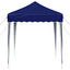 Pop-up Festtelt 195 x 195 x 245 cm Blå Oxford stof