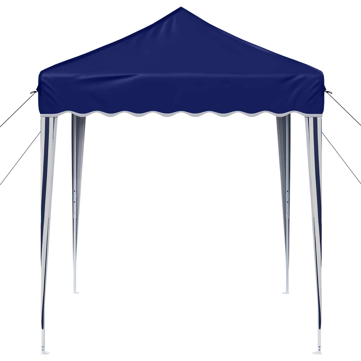 Pop-up Festtelt 195 x 195 x 245 cm Blå Oxford stof