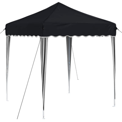 Pop-up Festtelt 195 x 195 x 245 cm Antracit Oxford stof
