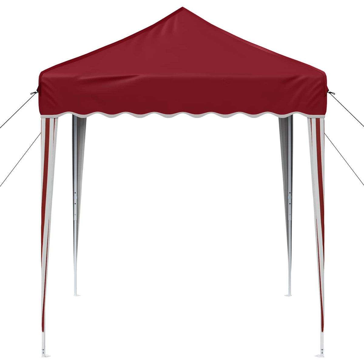 Pop-up Festtelt 195 x 195 x 245 cm Bordeaux Oxford stof