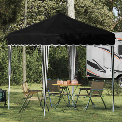 Pop-up Festtelt 195 x 195 x 245 cm Sort Oxford stof