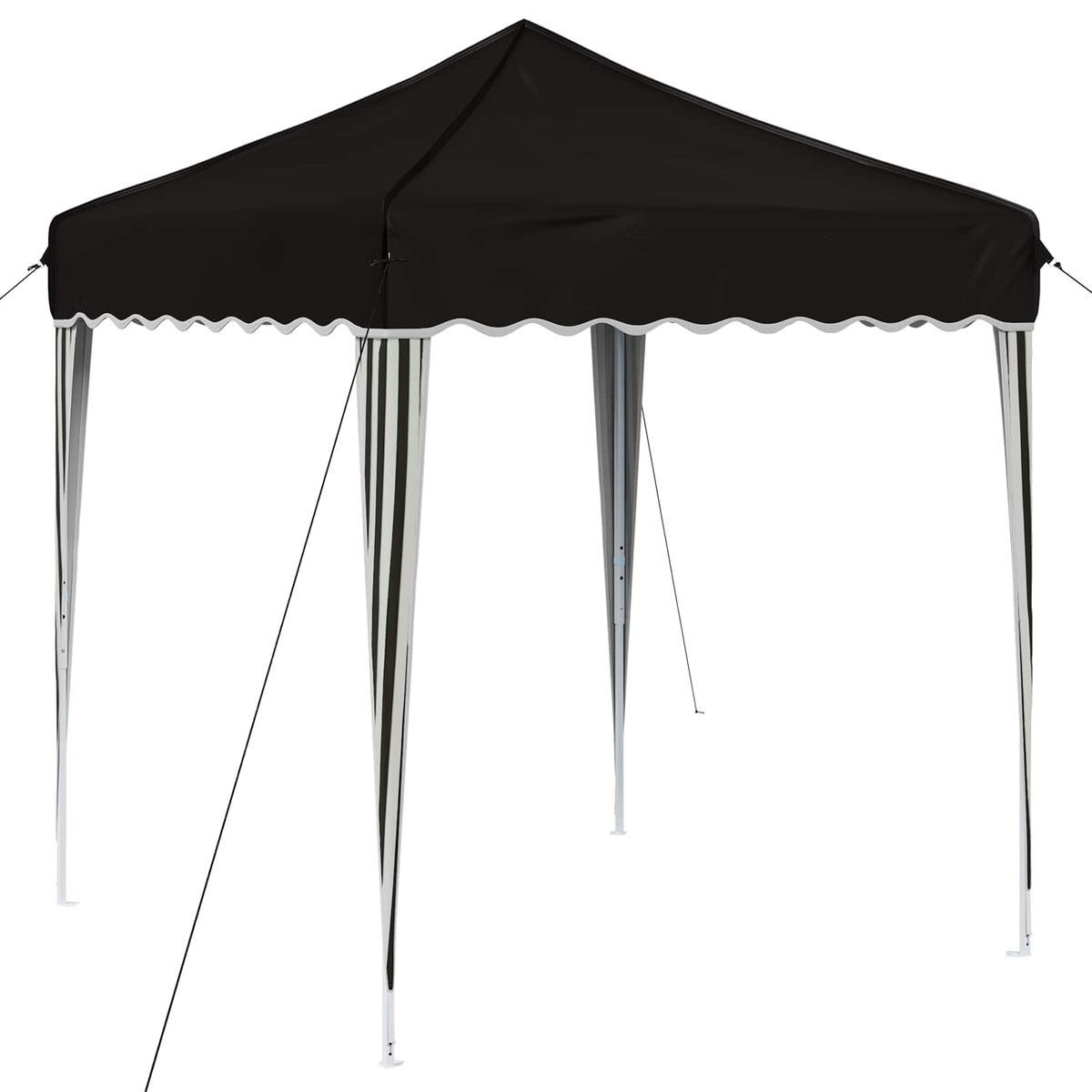Pop-up Festtelt 195 x 195 x 245 cm Sort Oxford stof