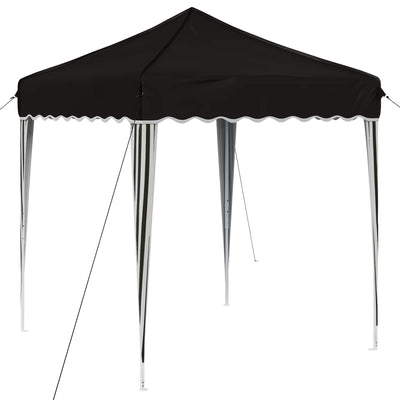 Pop-up Festtelt 195 x 195 x 245 cm Sort Oxford stof