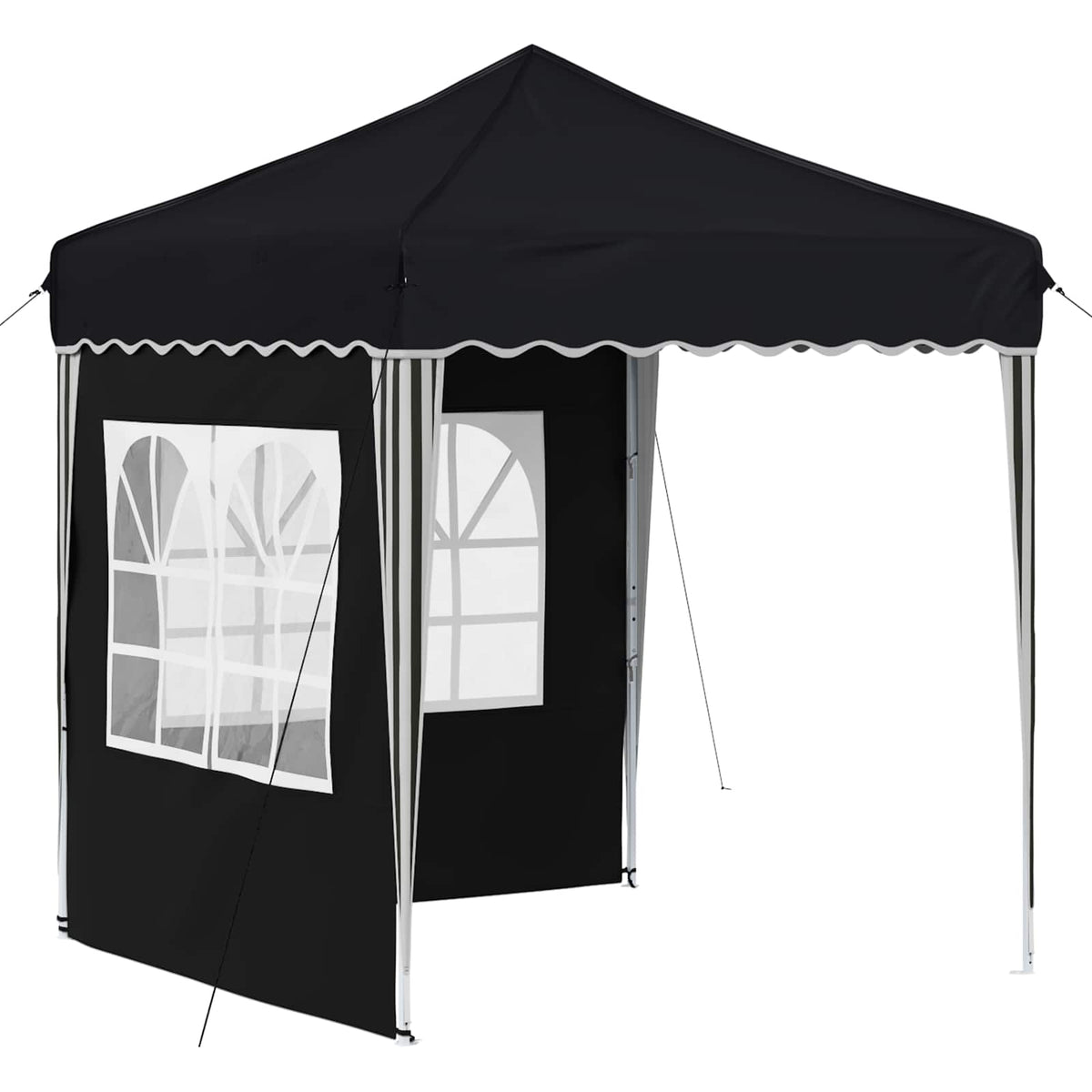 Pop-up Festtelt 195 x 195 x 245 cm Antracit Oxford stof