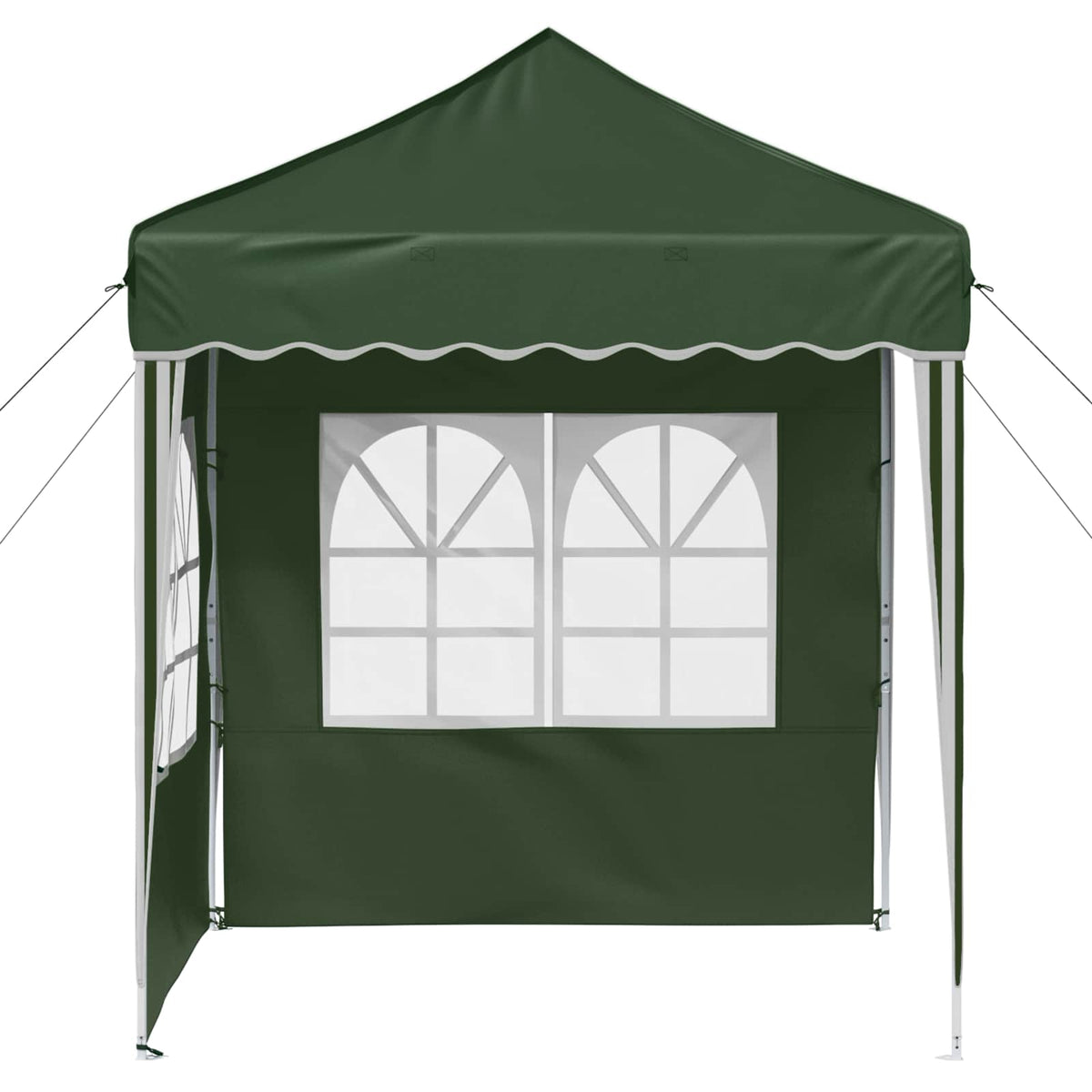 Pop-up Festtelt 195 x 195 x 245 cm Grøn Oxford stof