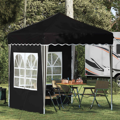 Pop-up Festtelt 195 x 195 x 245 cm Sort Oxford stof