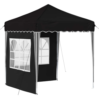 Pop-up Festtelt 195 x 195 x 245 cm Sort Oxford stof