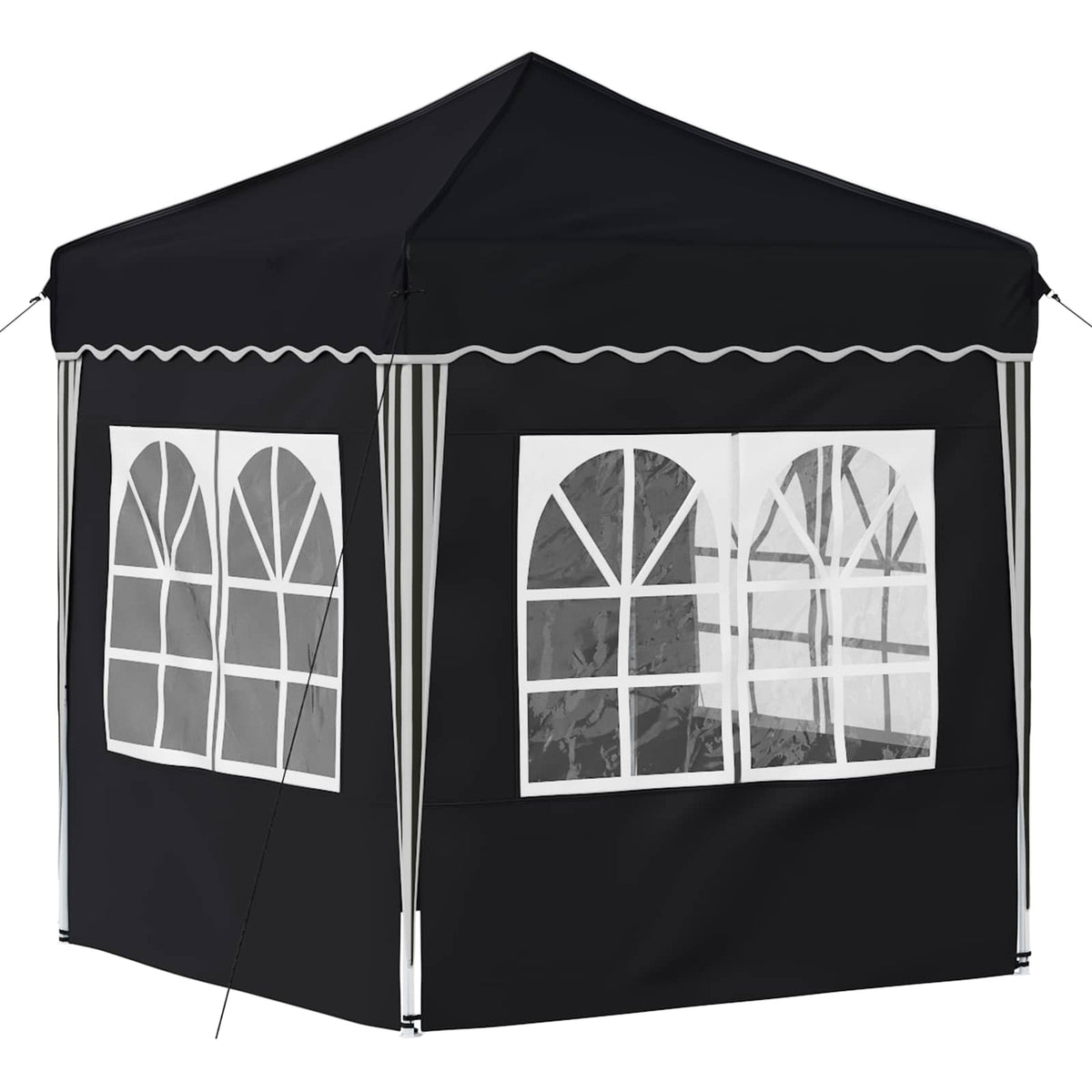 Pop-up Festtelt 195 x 195 x 245 cm Antracit Oxford stof