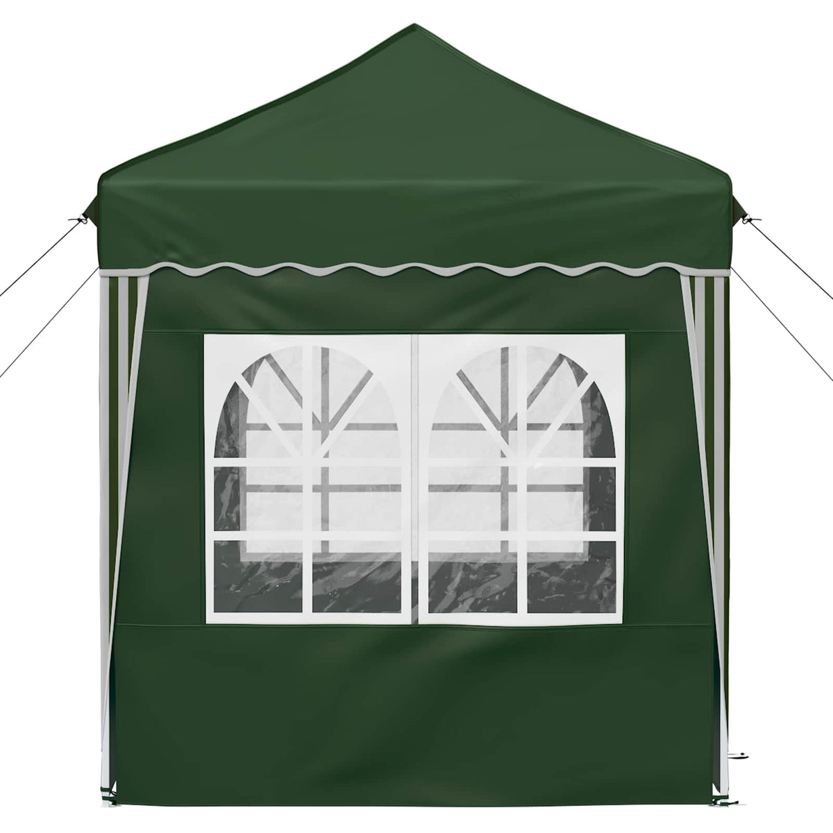 Pop-up Festtelt 195 x 195 x 245 cm Grøn Oxford stof
