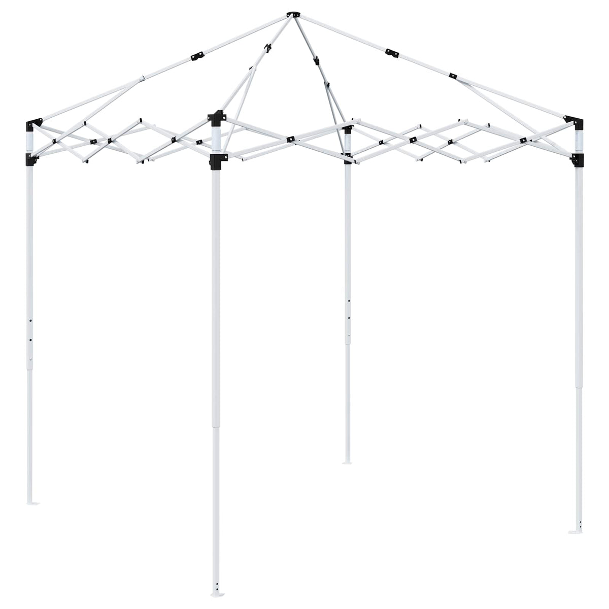 Pop-up Festtelt 195 x 195 x 245 cm Sort Oxford stof