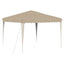 Pop-up Festtelt 288 x 288 x 245 cm Cremefarvet Oxford stof