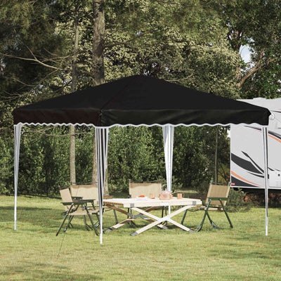 Pop-up Festtelt 288 x 288 x 245 cm Sort Oxford stof