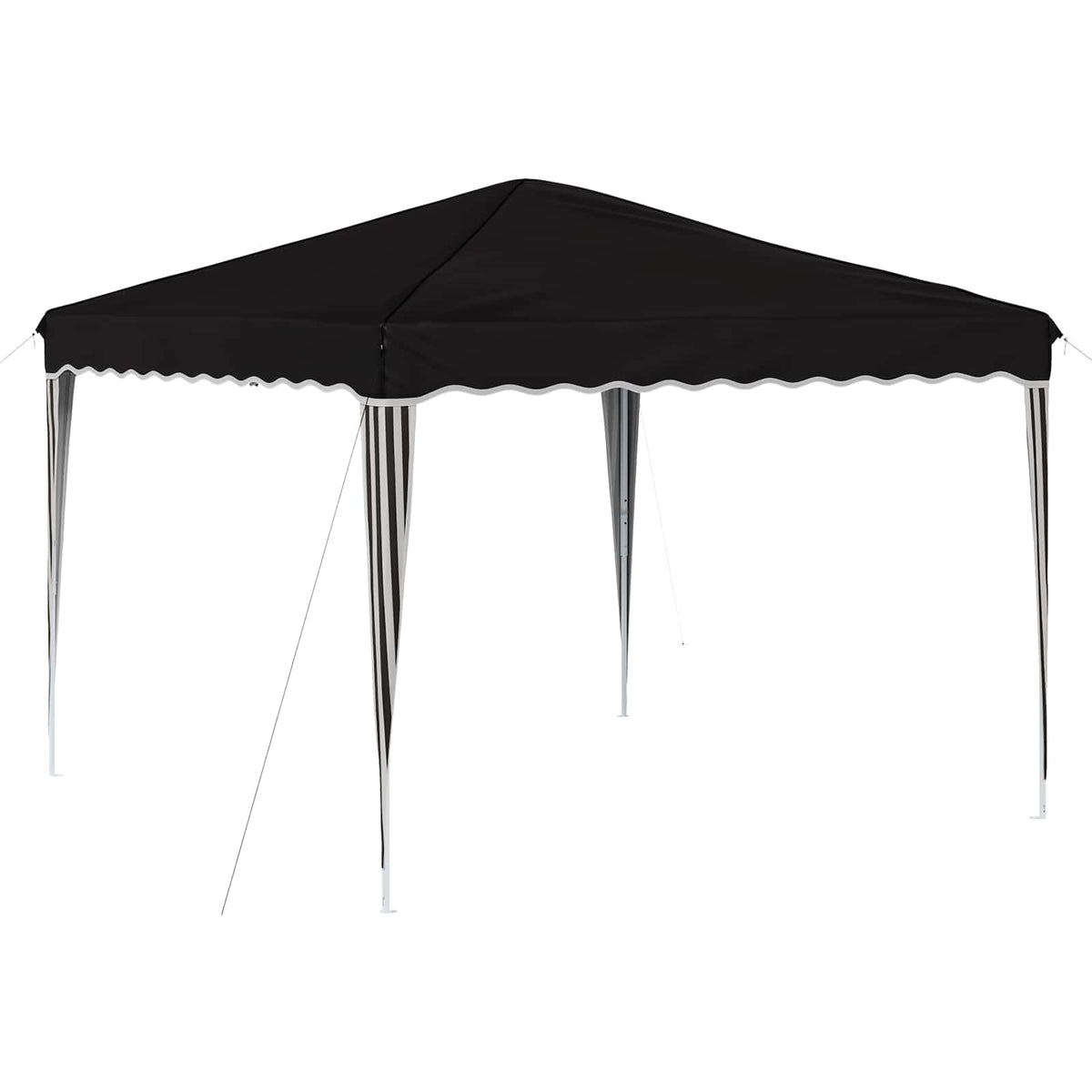 Pop-up Festtelt 288 x 288 x 245 cm Sort Oxford stof