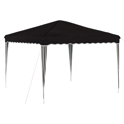 Pop-up Festtelt 288 x 288 x 245 cm Sort Oxford stof