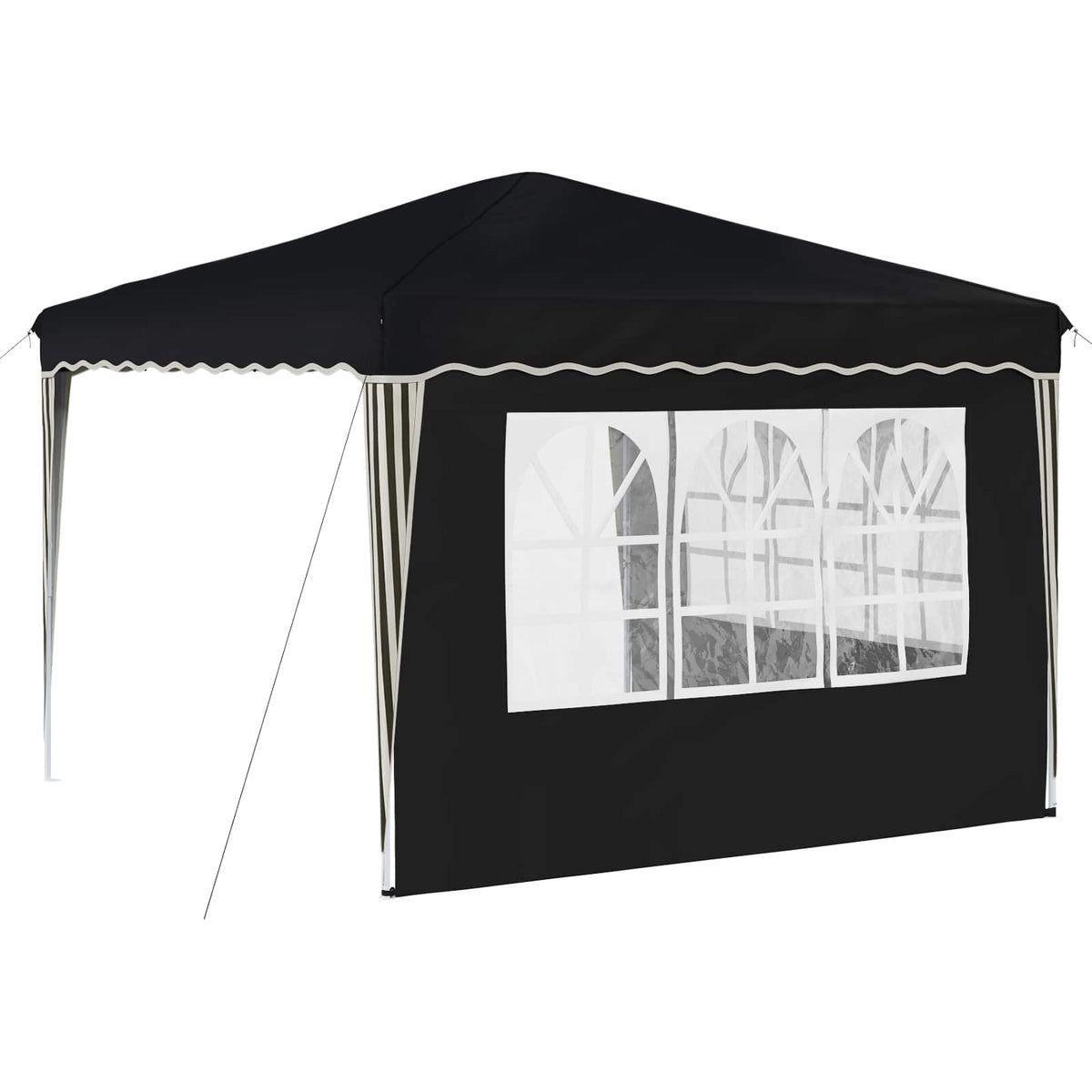 Pop-up Festtelt 288 x 288 x 245 cm Antracit Oxford stof