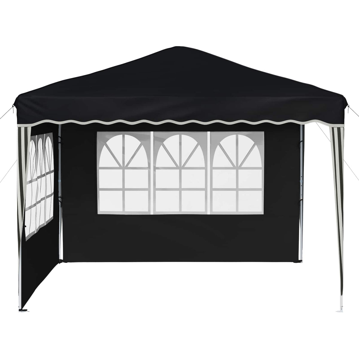Pop-up Festtelt 288 x 288 x 245 cm Antracit Oxford stof