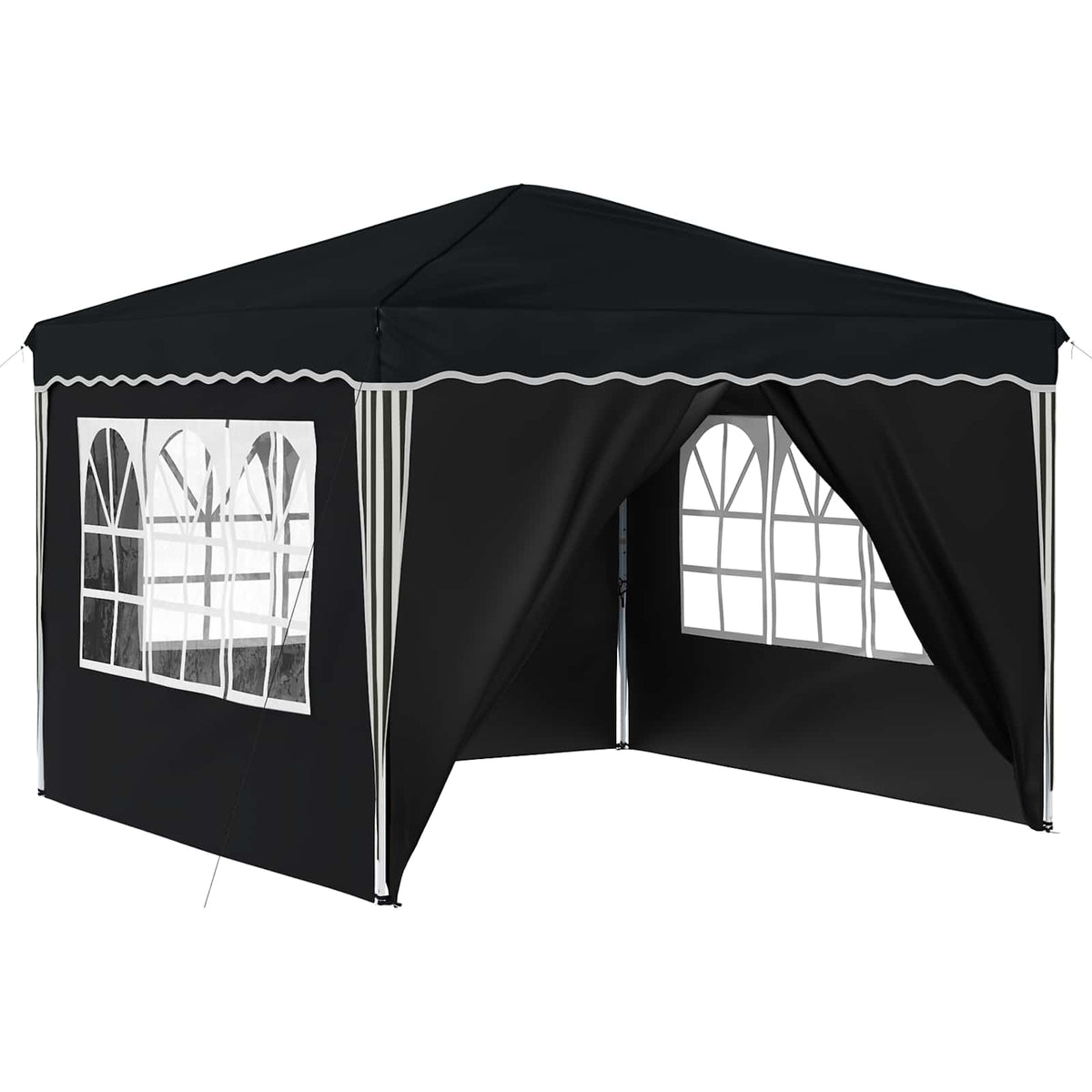 Pop-up Festtelt 288 x 288 x 245 cm Antracit Oxford stof