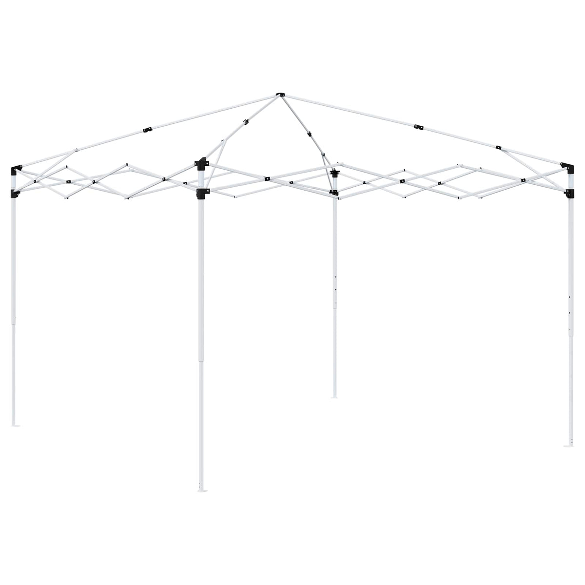 Pop-up Festtelt 288 x 288 x 245 cm Antracit Oxford stof