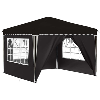 Pop-up Festtelt 288 x 288 x 245 cm Sort Oxford stof